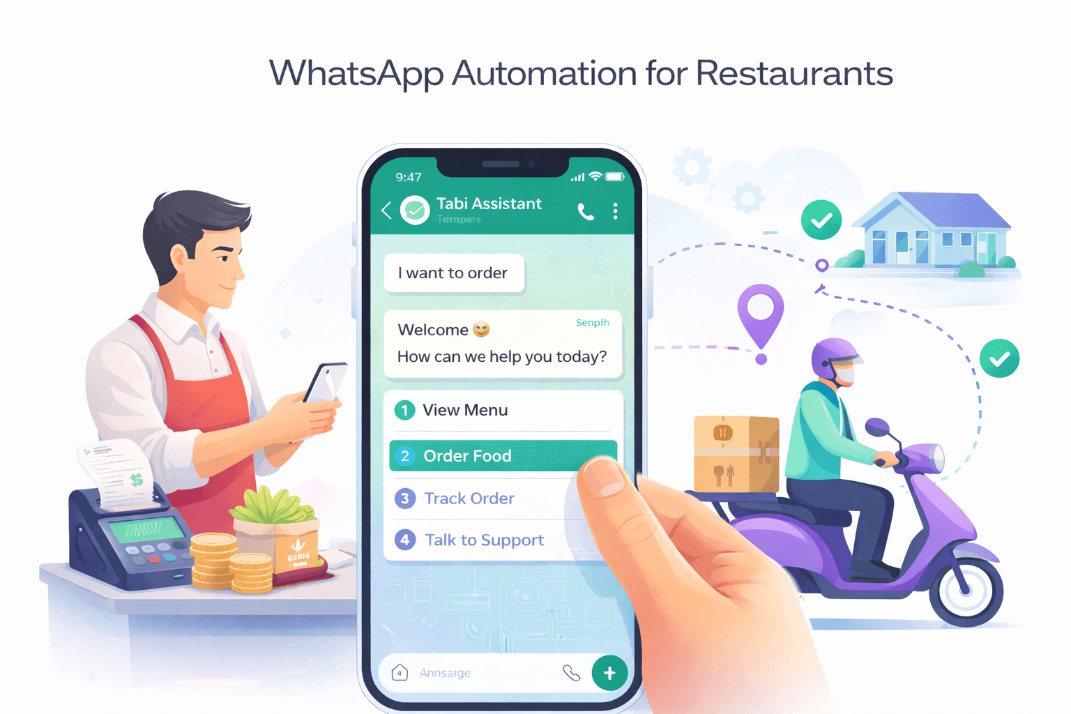 WhatsApp Automation for Restaurants